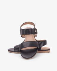 Sandal Đế Xẹp Hạnh Dung Quai Hậu Khóa Ngọc HD02263AB