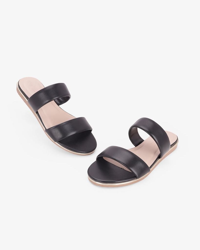 Dép Xẹp Hạnh Dung Quai Đôi HD02265AB