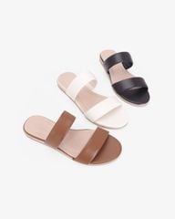 Dép Xẹp Hạnh Dung Quai Đôi HD02265AB