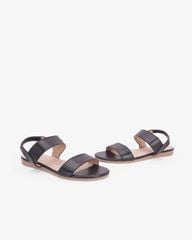 Sandal Đế Xẹp Hạnh Dung Quai Bản To HD02266AB