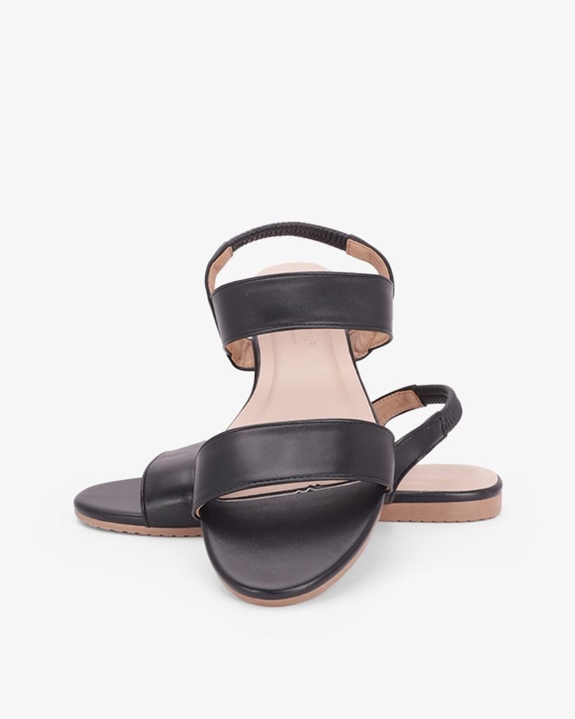 Sandal Đế Xẹp Hạnh Dung Quai Bản To HD02266AB