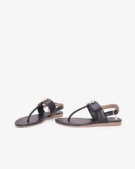 Sandal Đế Xẹp Hạnh Dung Kẹp Hoa Đính Đá HD02267AB