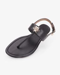 Sandal Đế Xẹp Hạnh Dung Kẹp Hoa Đính Đá HD02267AB