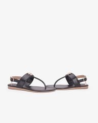 Sandal Đế Xẹp Hạnh Dung Kẹp Hoa Đính Đá HD02267AB