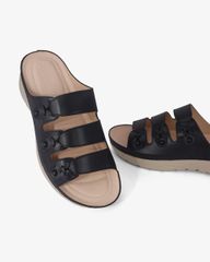 Dép Đế Xuồng Hạnh Dung Ba Quai Ngang HD0317AC