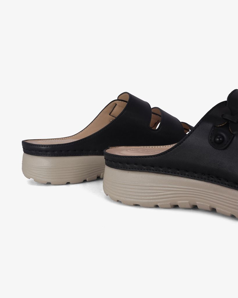 Dép Đế Xuồng Hạnh Dung Ba Quai Ngang HD0317AC