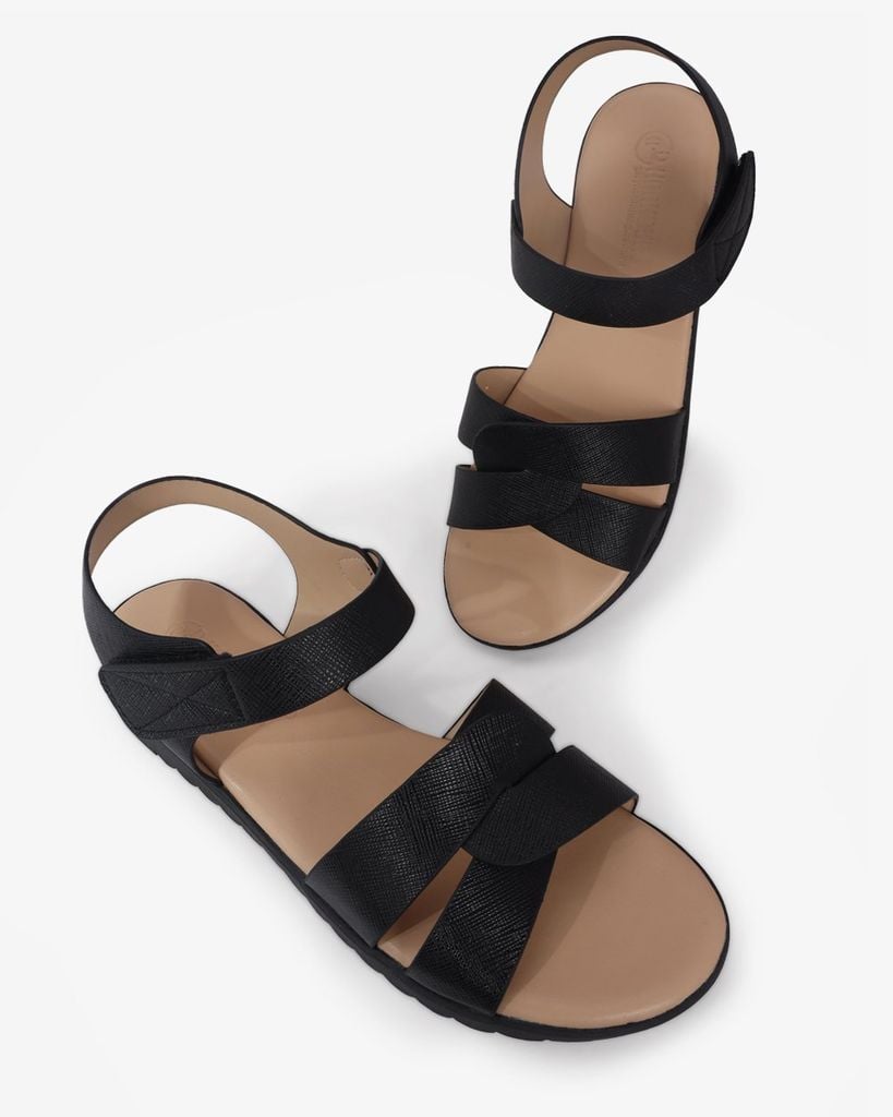 Sandal Xẹp Hạnh Dung Quai Đan Chéo HD0319AC