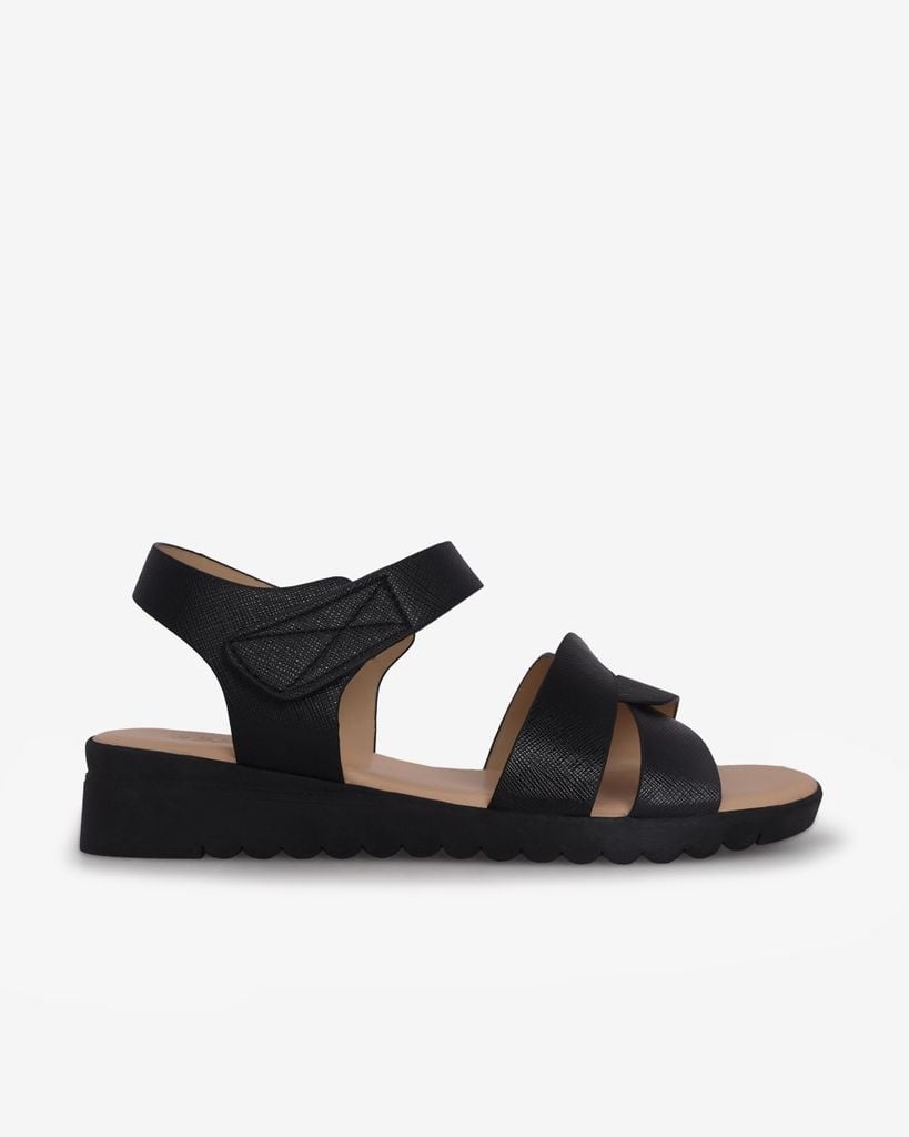 Sandal Xẹp Hạnh Dung Quai Đan Chéo HD0319AC