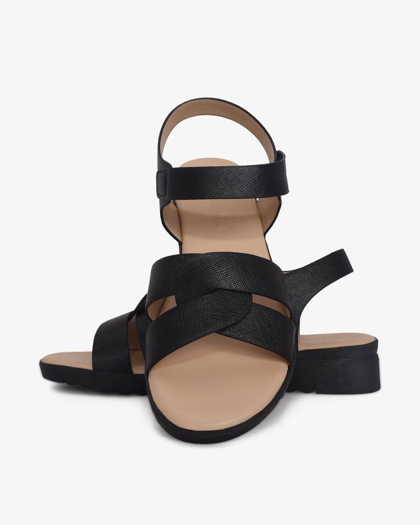 Sandal Xẹp Hạnh Dung Quai Đan Chéo HD0319AC