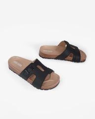 Dép Xẹp Hạnh Dung Quai Ôm Khóa Nịt HD0322AC