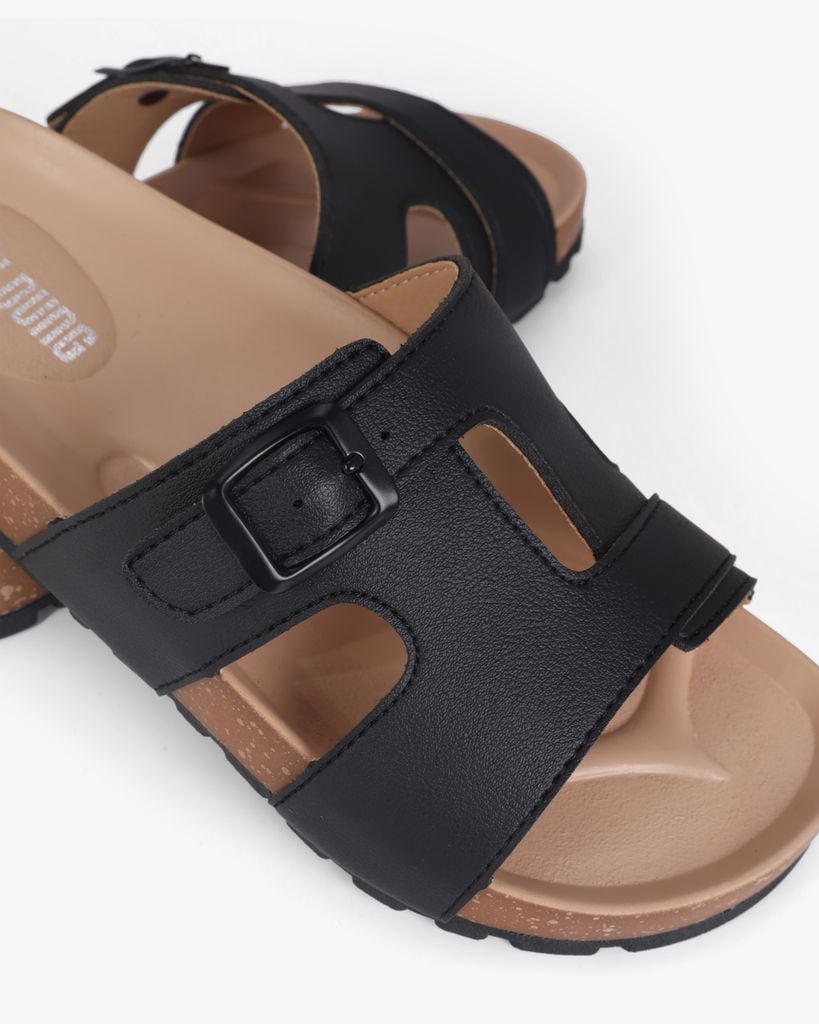 Dép Xẹp Hạnh Dung Quai Ôm Khóa Nịt HD0322AC