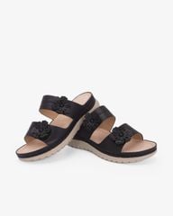 Dép Đế Xuồng Hạnh Dung Quai Hoa Đôi HD0330AC