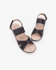 Sandal Đế Xuồng Hạnh Dung Quai Chéo Dập Vân HD0333AC