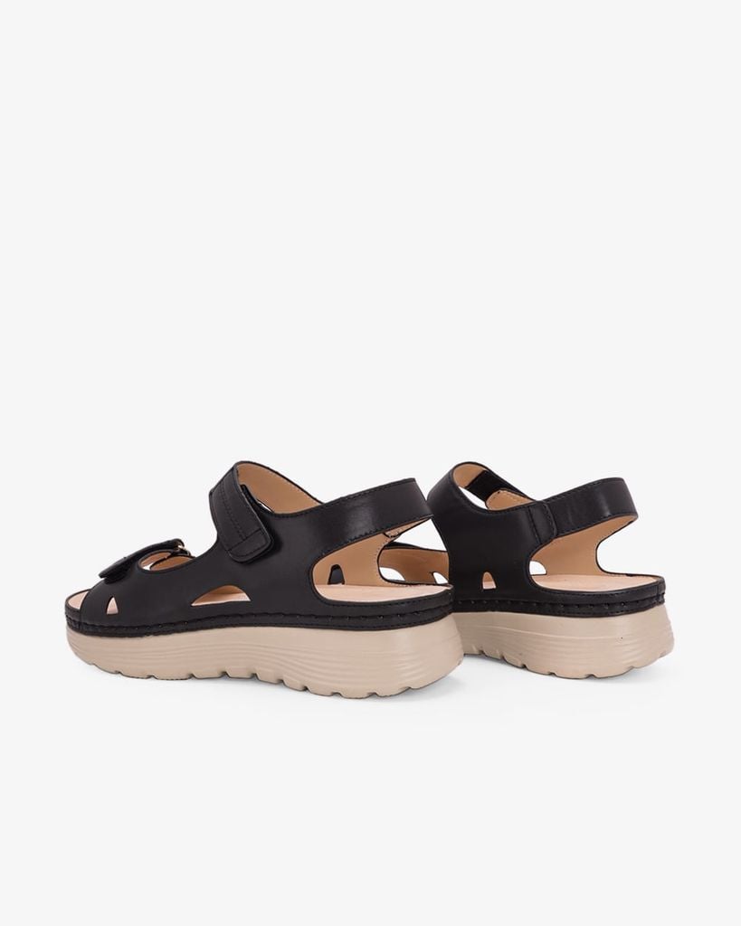 Sandal Đế Xuồng Hạnh Dung Quai Dán Đôi HD0334AC