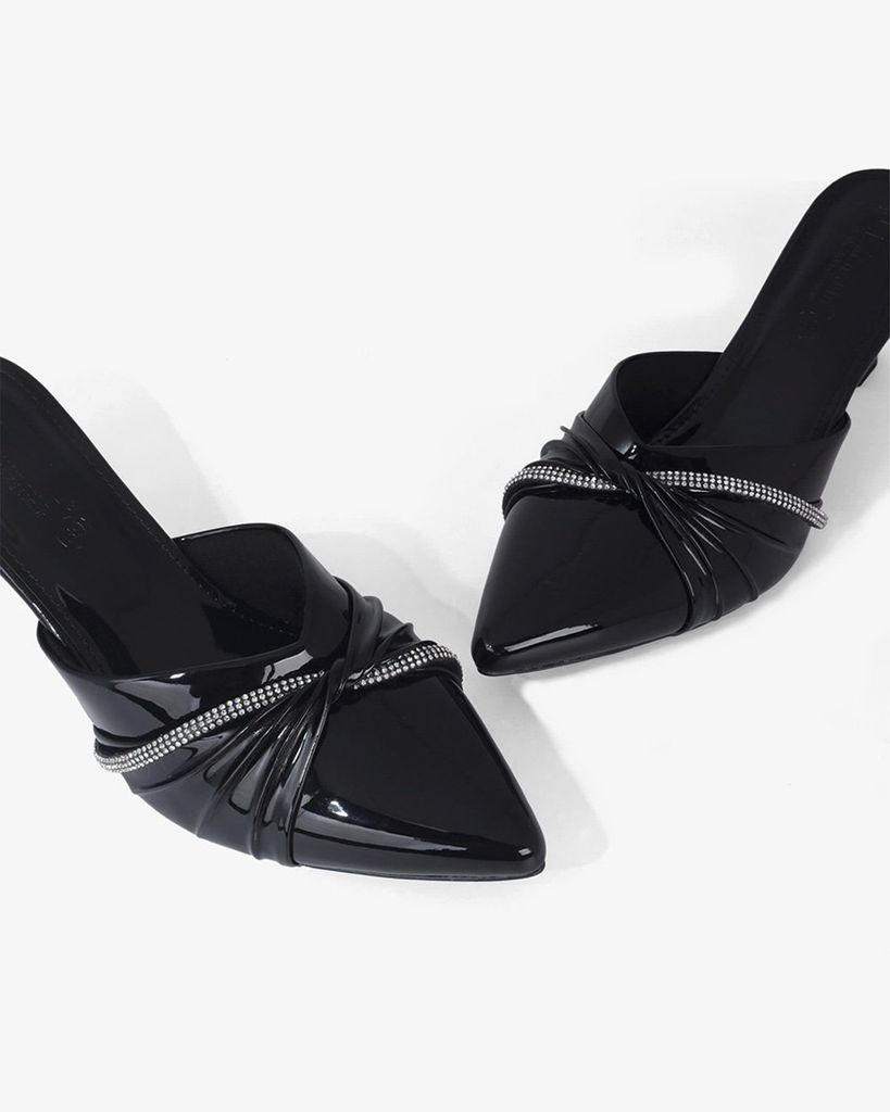 Dép Bít Mũi Hạnh Dung Gót MiCa Dây Xoàn HD041002AD