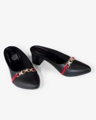 Dép Bít Mũi Hạnh Dung Khóa Dây Xích HD041009AD