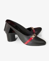 Dép Bít Mũi Hạnh Dung Khóa Dây Xích HD041009AD