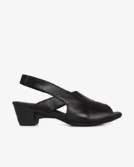 Sandal Cao Gót Hạnh Dung Quai Lớn Hậu Thun HD041014AD