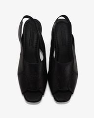 Sandal Cao Gót Hạnh Dung Quai Lớn Hậu Thun HD041014AD