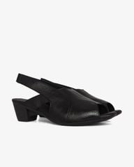 Sandal Cao Gót Hạnh Dung Quai Lớn Hậu Thun HD041014AD