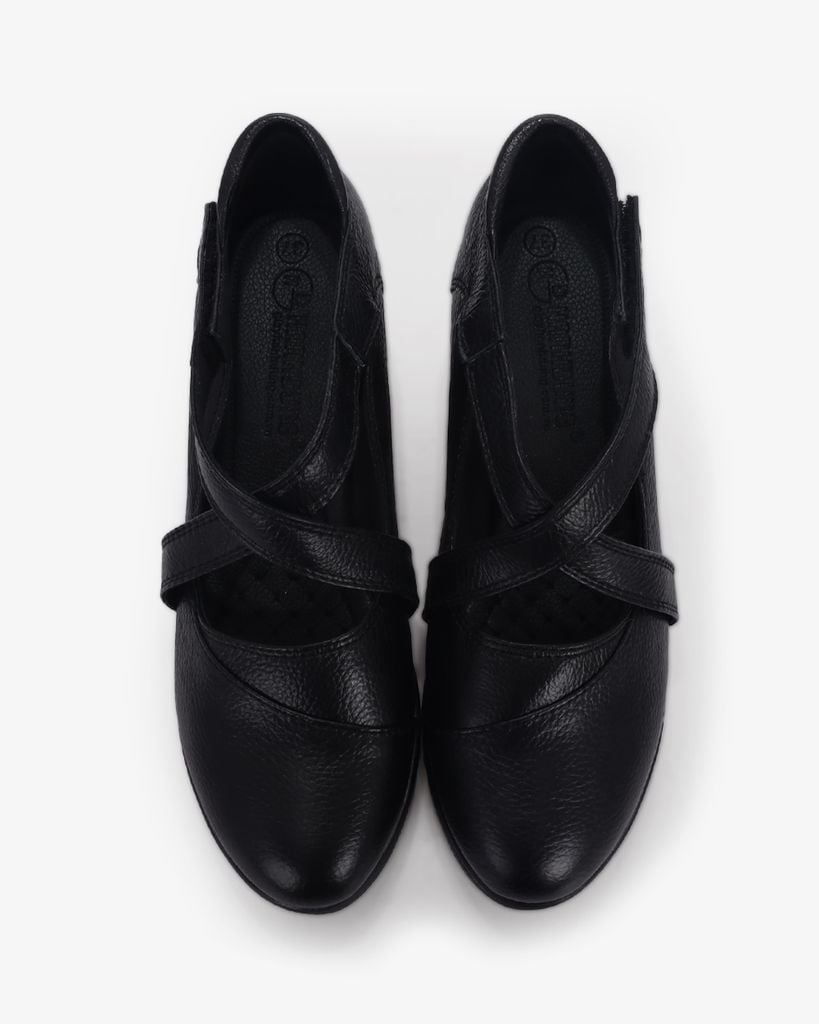 Giày Cao Gót Hạnh Dung Dây Mảnh Đan Chéo HD041030AD