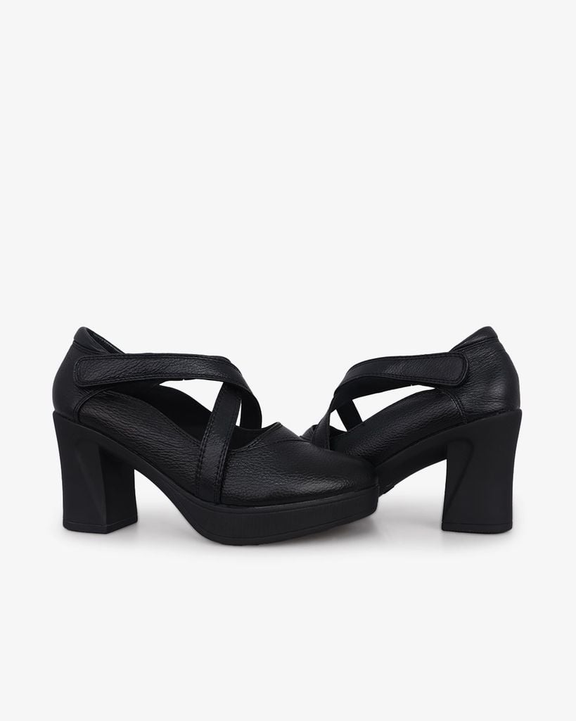 Giày Cao Gót Hạnh Dung Dây Mảnh Đan Chéo HD041030AD