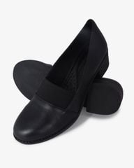 Giày Cao Gót Hạnh Dung Mũi Tròn Phối Thun HD041032AD