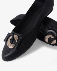 Giày Búp Bê Hạnh Dung Khóa OC HD041034AD