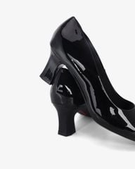 Giày Cao Gót Hạnh Dung Mũi Nhọn Da Bóng HD041040AD