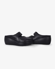 Dép Bít Mũi Hạnh Dung Đục Lỗ Vân Hoa HD041049AD