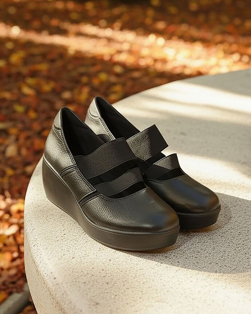 Giày Đế Xuồng Hạnh Dung Bản Thun Lớn HD041050AD