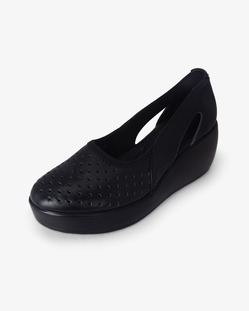 Giày Đế Xuồng Hạnh Dung Đục Lỗ HD041051AD