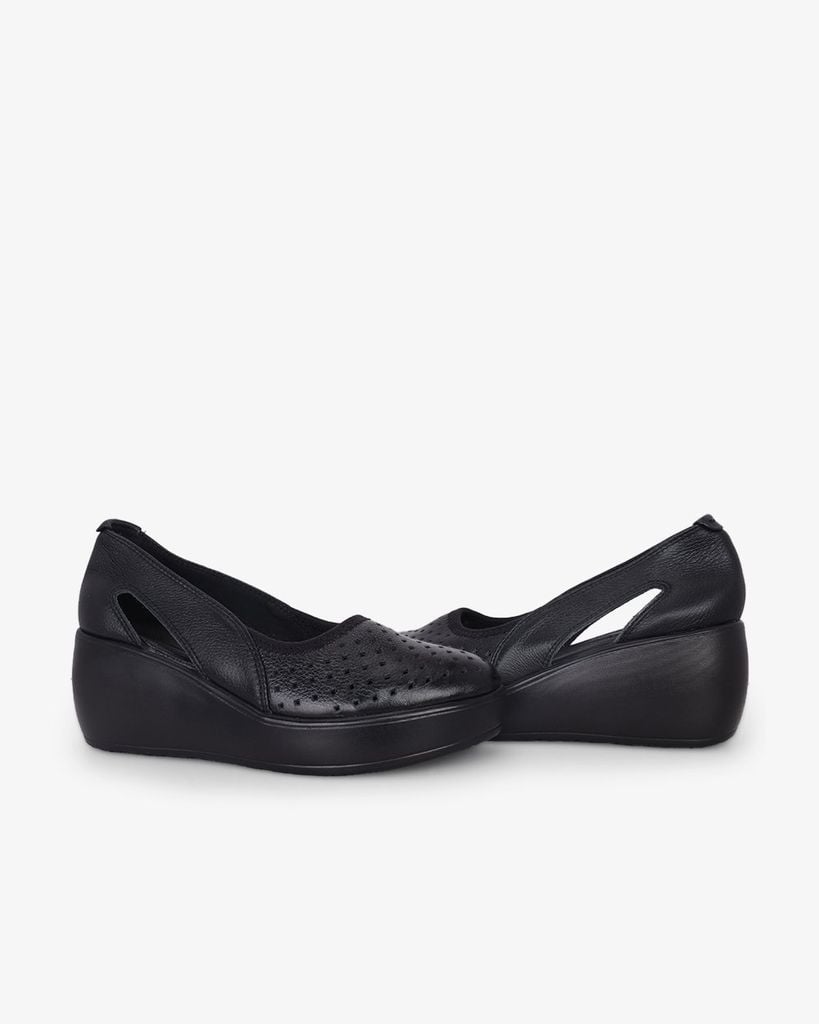 Giày Đế Xuồng Hạnh Dung Đục Lỗ HD041051AD