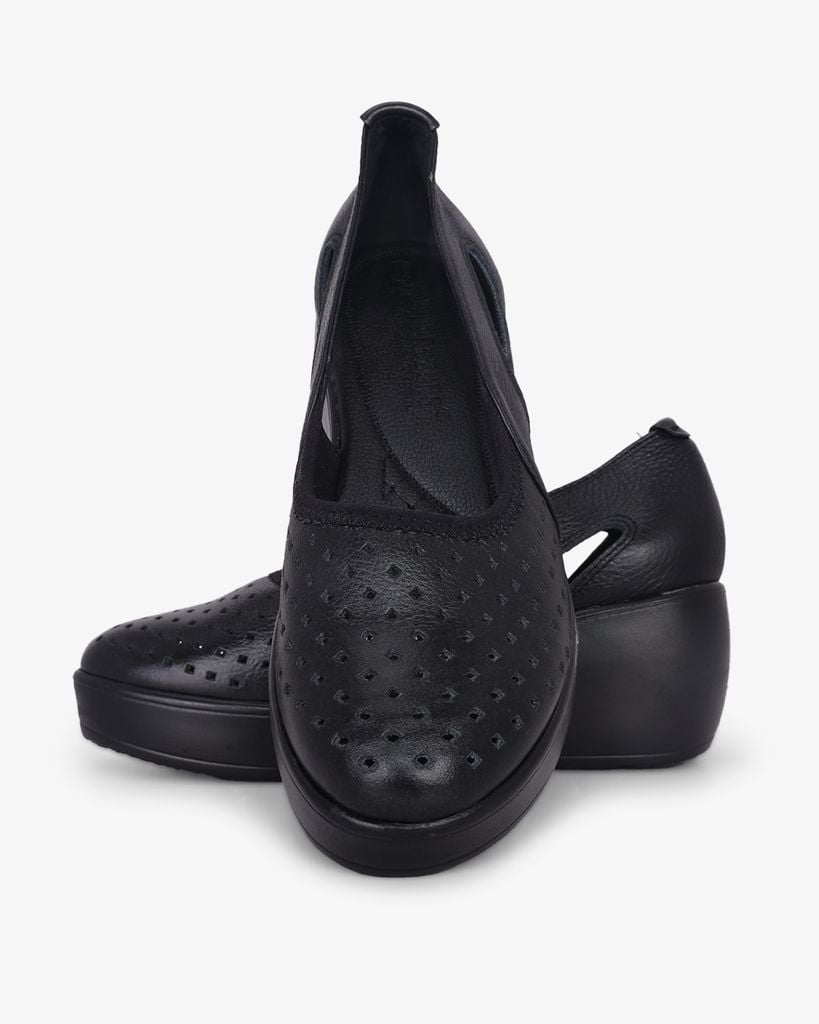 Giày Đế Xuồng Hạnh Dung Đục Lỗ HD041051AD