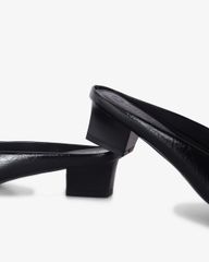 Dép Bít Mũi Hạnh Dung Mũi Vuông Khóa Nơ HD041059AD