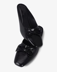 Dép Bít Mũi Hạnh Dung Mũi Vuông Khóa Nơ HD041059AD