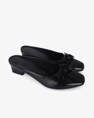 Dép Bít Mũi Hạnh Dung Mũi Vuông Khóa Nơ HD041059AD