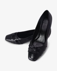 Giày Cao Gót Hạnh Dung Nơ Kiểu HD041060AD