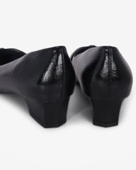 Giày Cao Gót Hạnh Dung Nơ Kiểu HD041060AD