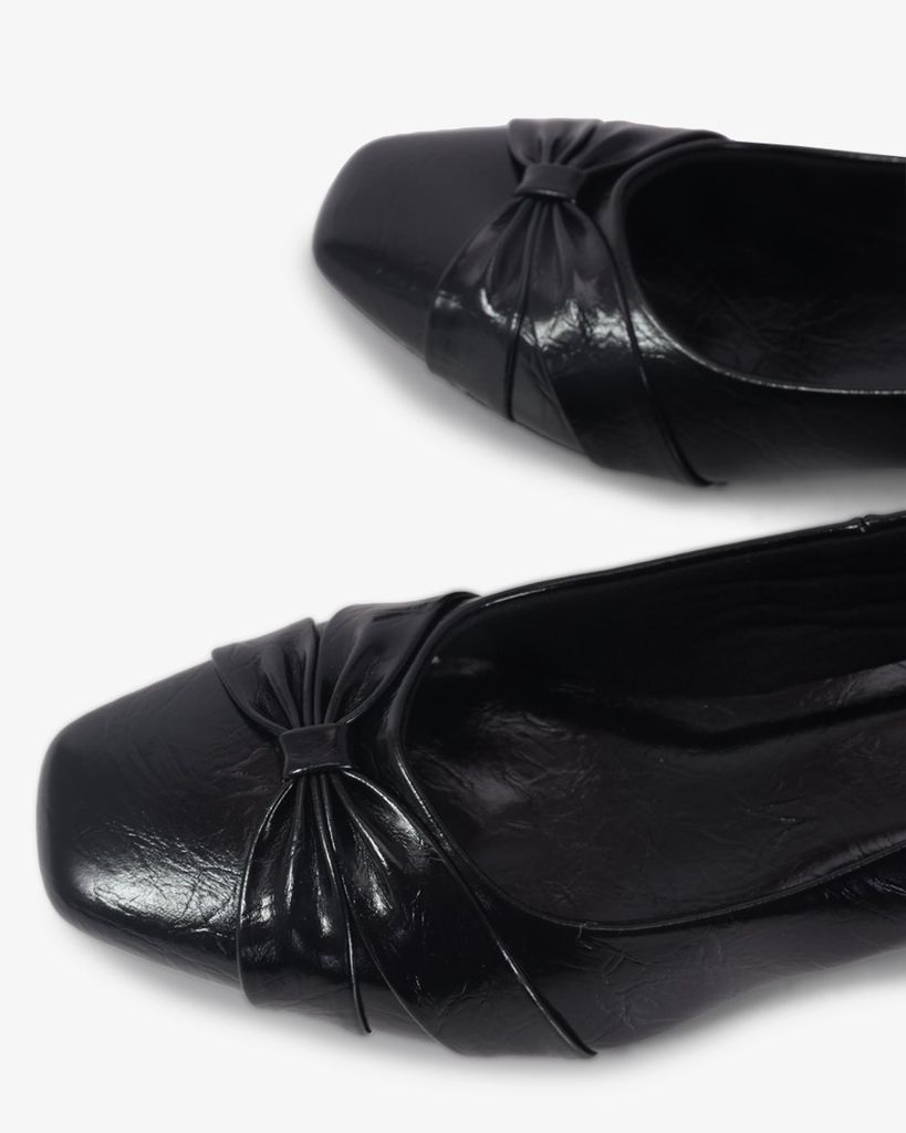 Giày Cao Gót Hạnh Dung Nơ Kiểu HD041060AD