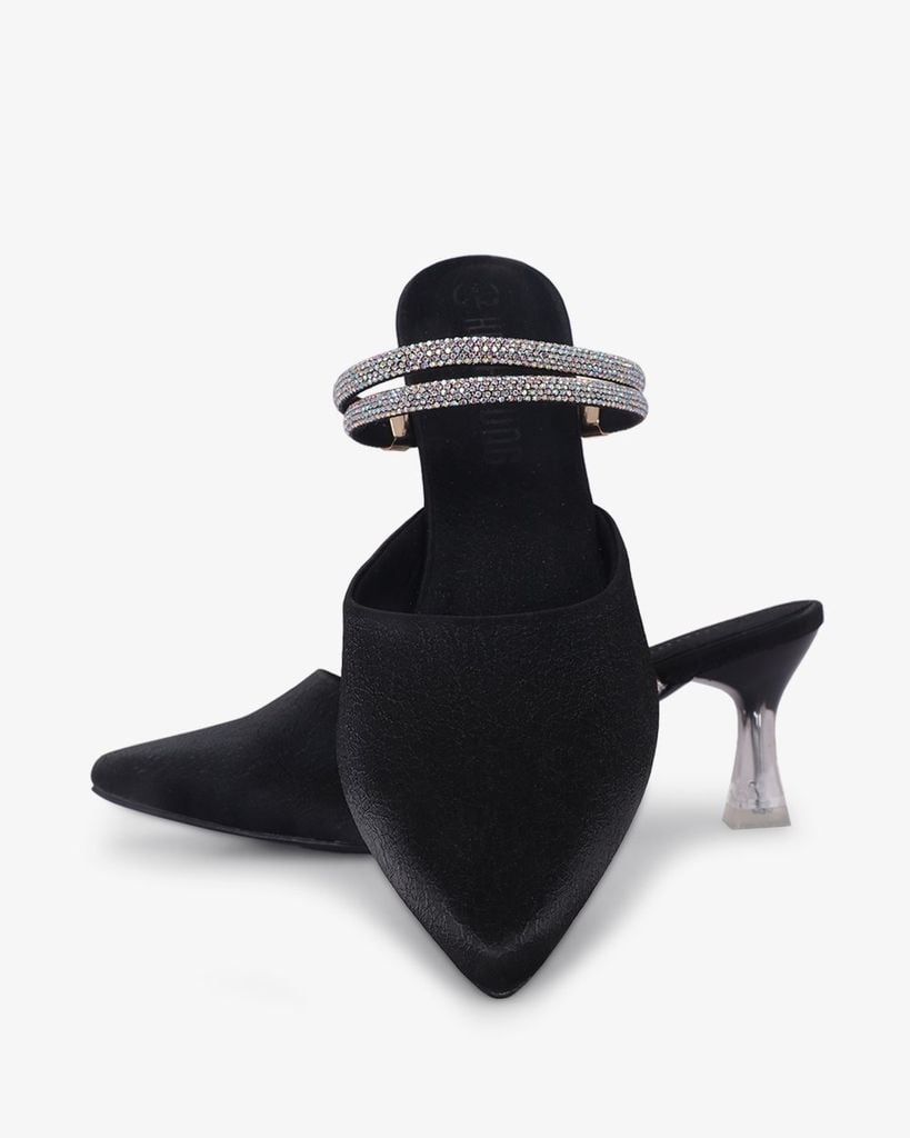 Giày Sandal Hạnh Dung Bít Mũi Dây Quai Xoàn HD041061AD