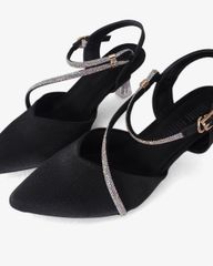 Giày Sandal Hạnh Dung Bít Mũi Xoàn Quấn HD041063AD