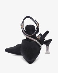 Giày Sandal Hạnh Dung Bít Mũi Xoàn Quấn HD041063AD