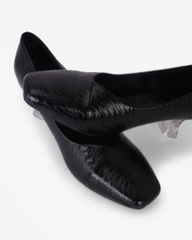 Giày Cao Gót Hạnh Dung Vân Đá Bản Đắp Mũi Vuông HD041067AD