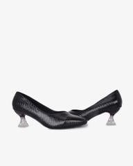 Giày Cao Gót Hạnh Dung Vân Đá Bản Đắp Mũi Vuông HD041067AD