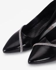 Giày Cao Gót Hạnh Dung Vân Đá Dây Xoàn HD041068AD