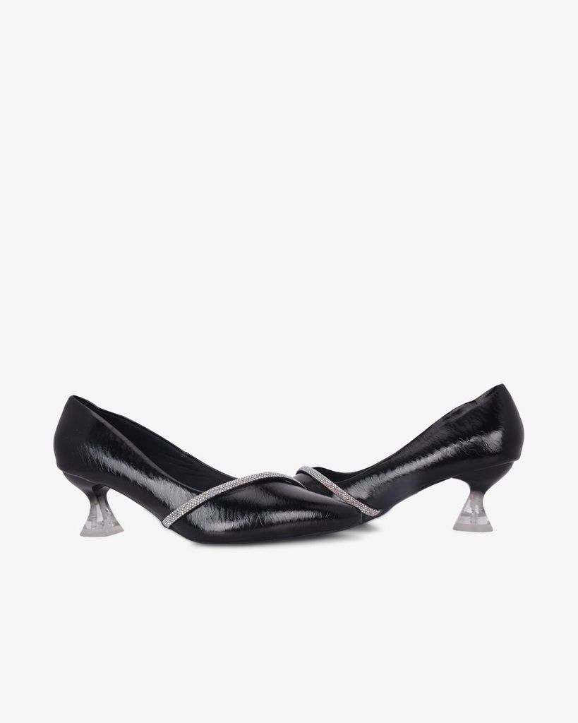 Giày Cao Gót Hạnh Dung Vân Đá Dây Xoàn HD041068AD