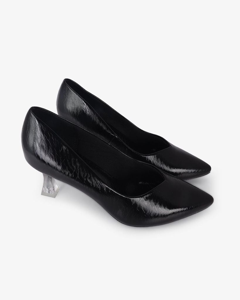 Giày Cao Gót Hạnh Dung Vân Đá Mũi Nhọn HD041069AD