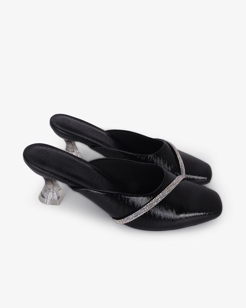 Dép Bít Mũi Hạnh Dung Khóa Xoàn Quấn HD041070AD