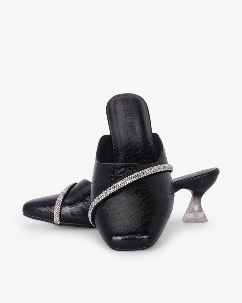 Dép Bít Mũi Hạnh Dung Khóa Xoàn Quấn HD041070AD